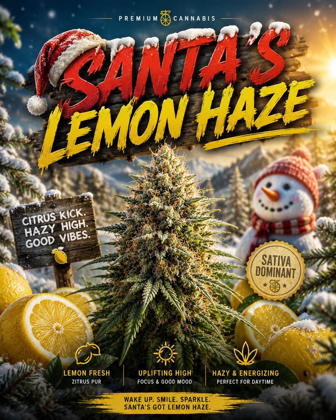 Steckling — Santa‘s Lemon Haze