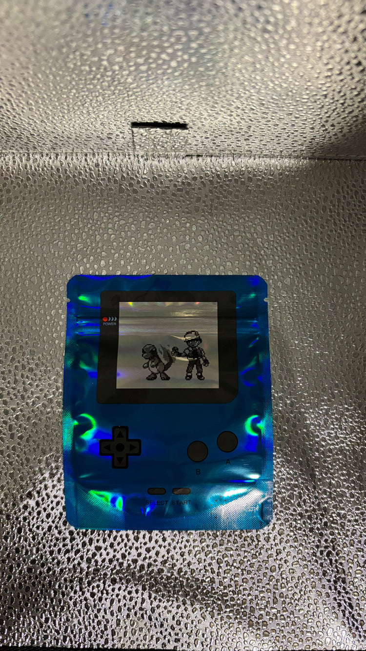 Druckverschlussbeutel im Retro Handheld Design