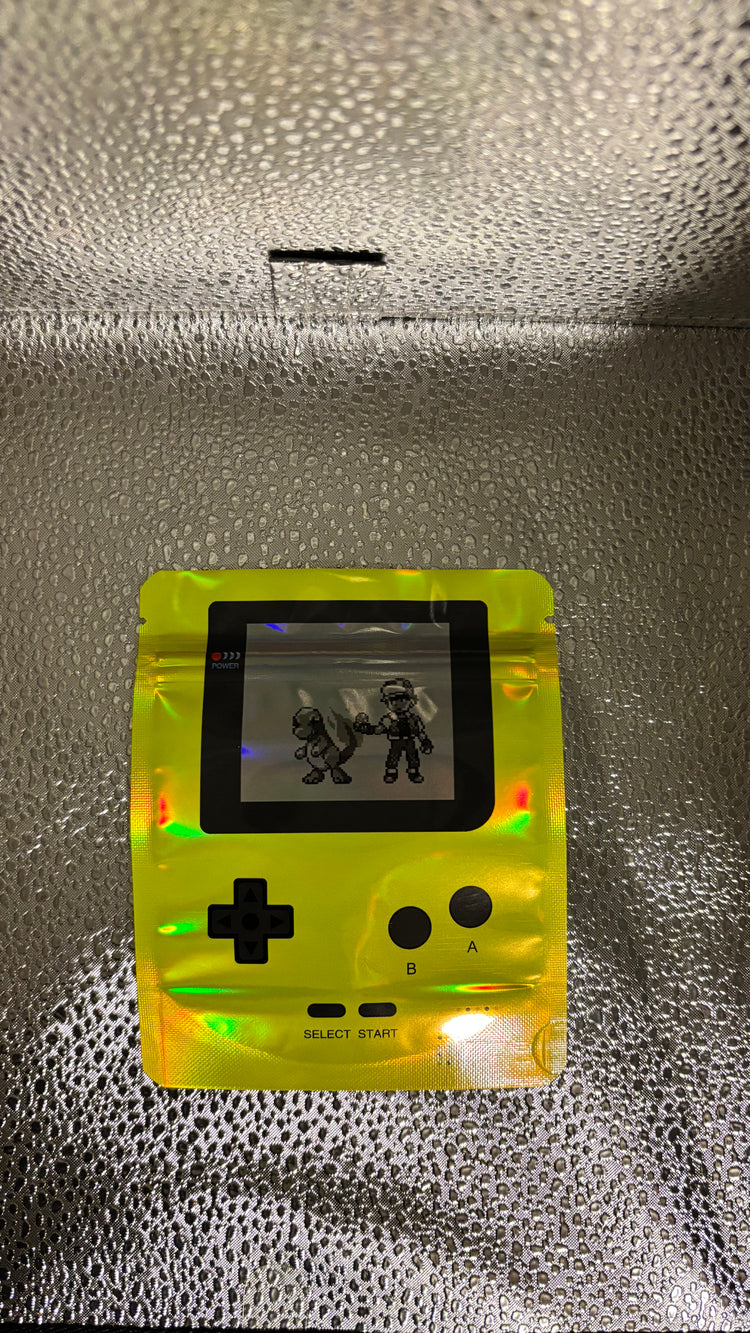 Druckverschlussbeutel im Retro Handheld Design