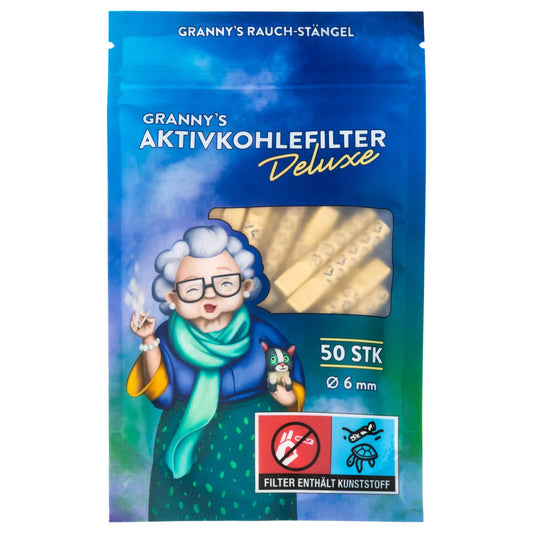 GRANNY’S HYBRIDER AKTIVKOHLEFILTER DELUXE – 6 MM