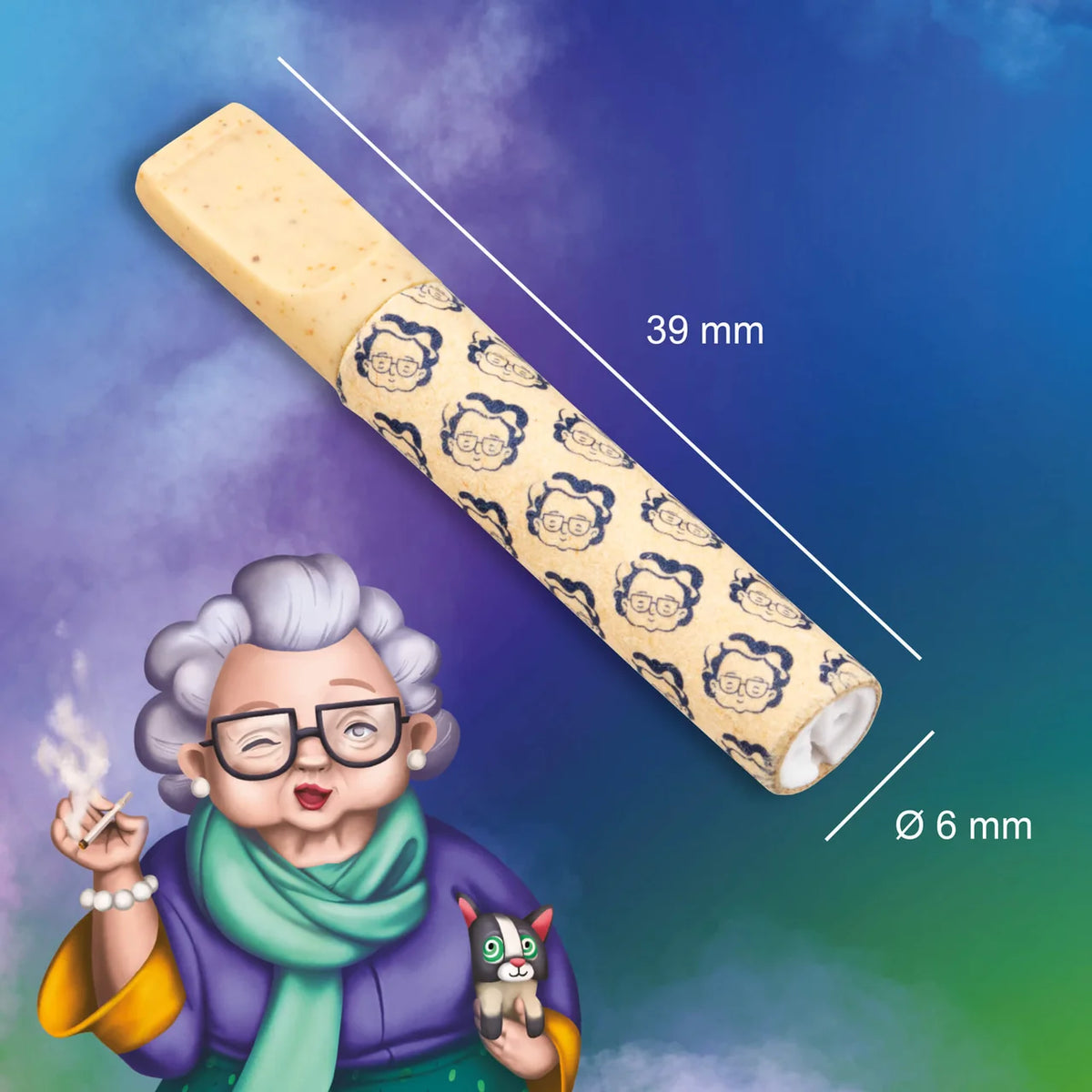 GRANNY’S HYBRIDER AKTIVKOHLEFILTER DELUXE – 6 MM