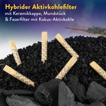 GRANNY’S HYBRIDER AKTIVKOHLEFILTER DELUXE – 6 MM
